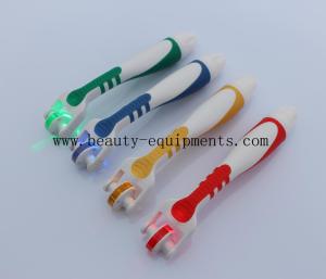 China Safe Derma Rolling System , Micro Needle Roller Therapy With Blue / Red / Yellow / Green LED Light factory