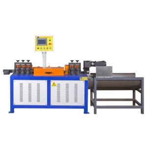 China 430KG Weight Servo Straightening Machine for Round and Stainless Steel Wire Cutting Line factory