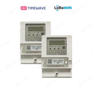 China Civil LoRaWAN Smart Electricity Meters 80A / 100A Multifunctional Energy Meter factory
