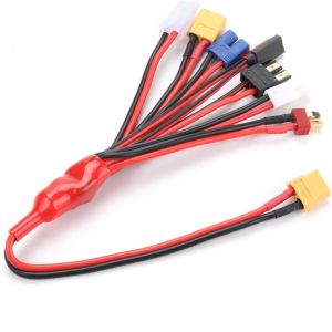 China Durable Silicone Lipo Charging Cable , Multipurpose RC Charger Leads on sale