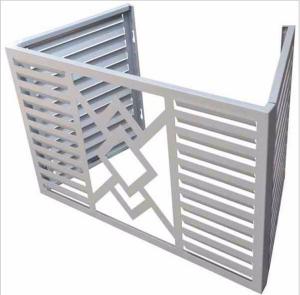 China Customized Thickness And Air Conditioner Outer Hood Aluminum Veneer Easy Installation factory