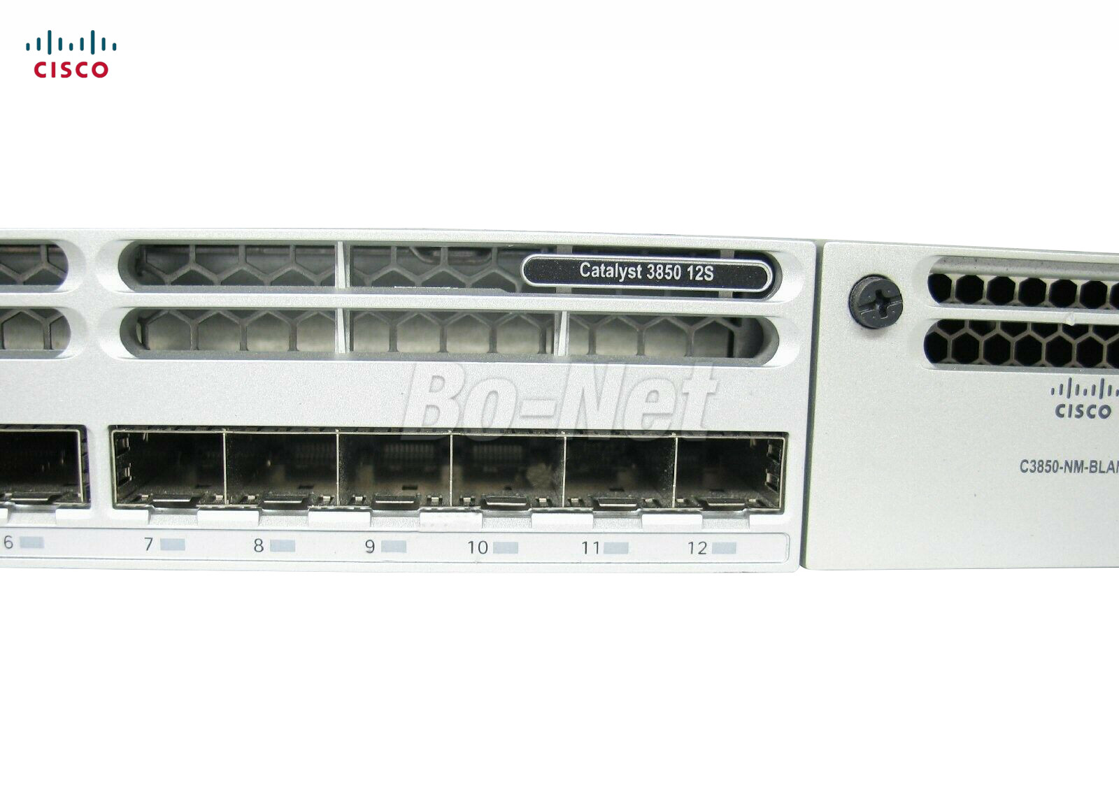 Cisco Catalyst 3850 12 Port Managed Gigabit Switch GE SFP+ IP Base WS-C3850-12S-S