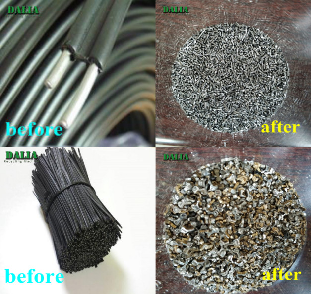 Energy Saving Scrap Copper Wire Recycling Machine 50Hz Stable Operation