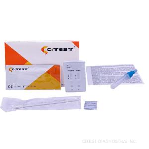 China 20T Influenza AB Rapid Test Nasopharyngeal Swab Throat Swab Nasal Aspirate Test kit factory