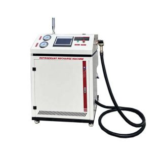 Automatic Air Conditioner Refrigerant Recovery Ac Gas Charging Machine Chiller