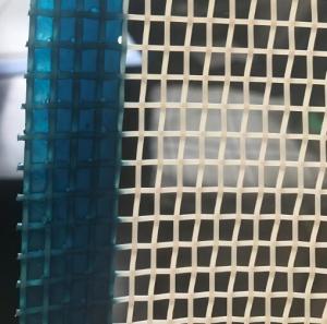 China 6mm X6mm Opening Size Polyester Mesh Belt For Food Industries , Plain Weave Mesh factory