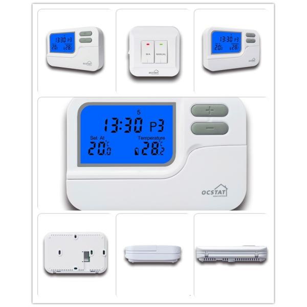 7 Day Wireless Gas Boiler Thermostat With Internal NTC Sensor FCC CSA