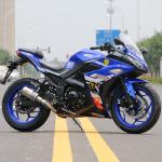 Water Cooled EFI 400cc 2 Cylinder Motorcycle With 1430mm Wheelbase