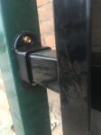 Customized Black Zinc Steel Metal Garrison Fence Panels Maintenance Free