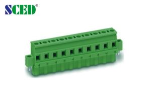 China Plug Plug - in Terminal Block Female Pitch 7.62mm 300V 18A 2P - 14P factory
