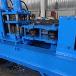 Fence post forming machine