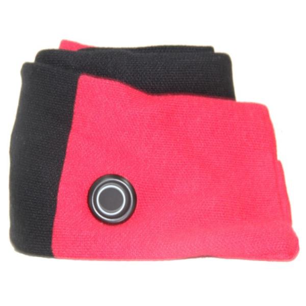 Custom Graphene Far Infrared Winter Fashion Knitted Scarves Rechargeable Smart Usb Heating Scarf For Women