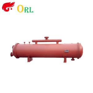 China Energy Saving Floor Standing Boiler Mud Drum , Grey High Pressure Drum factory