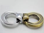 Classical Antique Bronze Cabinet Ring Pulls , 43mm Dia Zinc Alloy Retro
