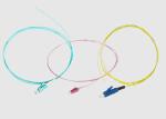PVC APC 3m 10Gb 50/125um LC OM1 Multimode Fiber Pigtail