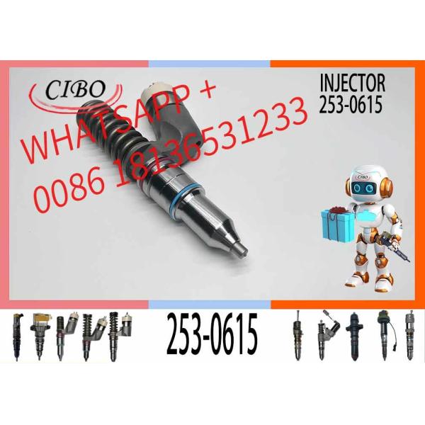 253-0615 Diesel C15/C18/C27/C32 Engine Injector 10R-3264 253-0617 253-0618 For Common Rail