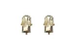 ABS / PP Plastic Coffin Ornaments With Iron Tubes , Casket Hardware Suppliers
