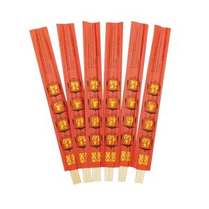 Polished Smooth Disposable Bamboo Chopsticks With Independent Packaging Safety