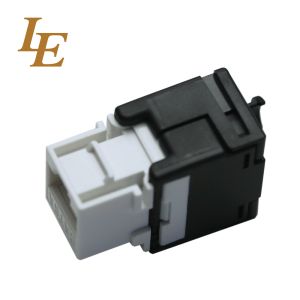 China Le-K050 UTP Network Keystone Jack Cat5ee CAT6 CAT6A factory