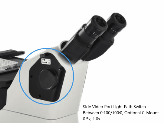 OPTO EDU A14.1063 Inverted Optical Microscope , Phase Contrast Microscope Magnification 4x