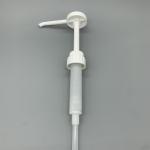 White Food Jam Pump Plastic Coffee Syrup Distributor Pump 30CC 25CC