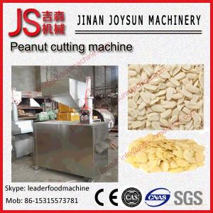 China 300kg / hr Peanut / Almond Peanut Cutting Machine 0.05 -1.2mm Thickness factory