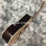 Deluxe Solid Rosewood Back Side 41 Inch D100aa Type Spruce Engraved Acoustic