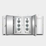 1500kg/Hour Small Instant Liquid Nitrogen Blast Freezer For Home 12 Kw OEM