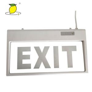 China maintained emergency exit light led rechargable emergancy light factory
