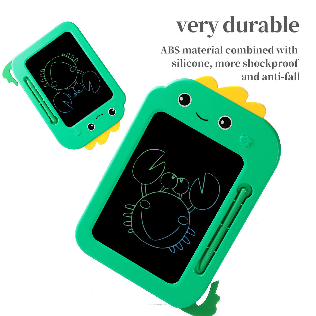 LCD Writing Tablet Toys for Kids Girls Boys Magnetic Doodle Board Travel Essentials Christmas Birthday Gift