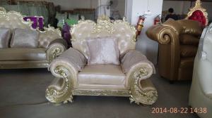 China Antique style furniture sofa, good design fabric sofa set hotel lobby sofa factory