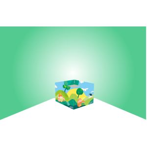 China Plush Toy Paper Card Boxes / Color Boxes With Glossy Finish on sale