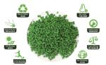 Infill Granule FIFA Used In FIFA System For Artificial Grass TPE Thermal Plastic