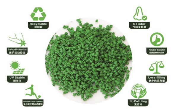Infill Granule FIFA Used In FIFA System For Artificial Grass TPE Thermal Plastic