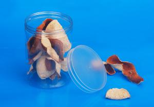 Eco Friendly Empty Plastic Cans Screw Lid Sealing Type 78MM Caliber