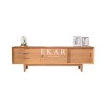 New Model Oak Burlywood Modern Wooden Tv Furniture Tv Stand Pictures FL-B005-B