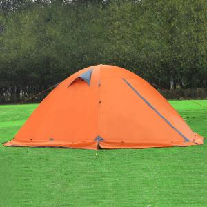 China 2Person Camping Tent Double Layer Double Door Snow Proof Camping Tent Outdoor Tent(HT6020) factory