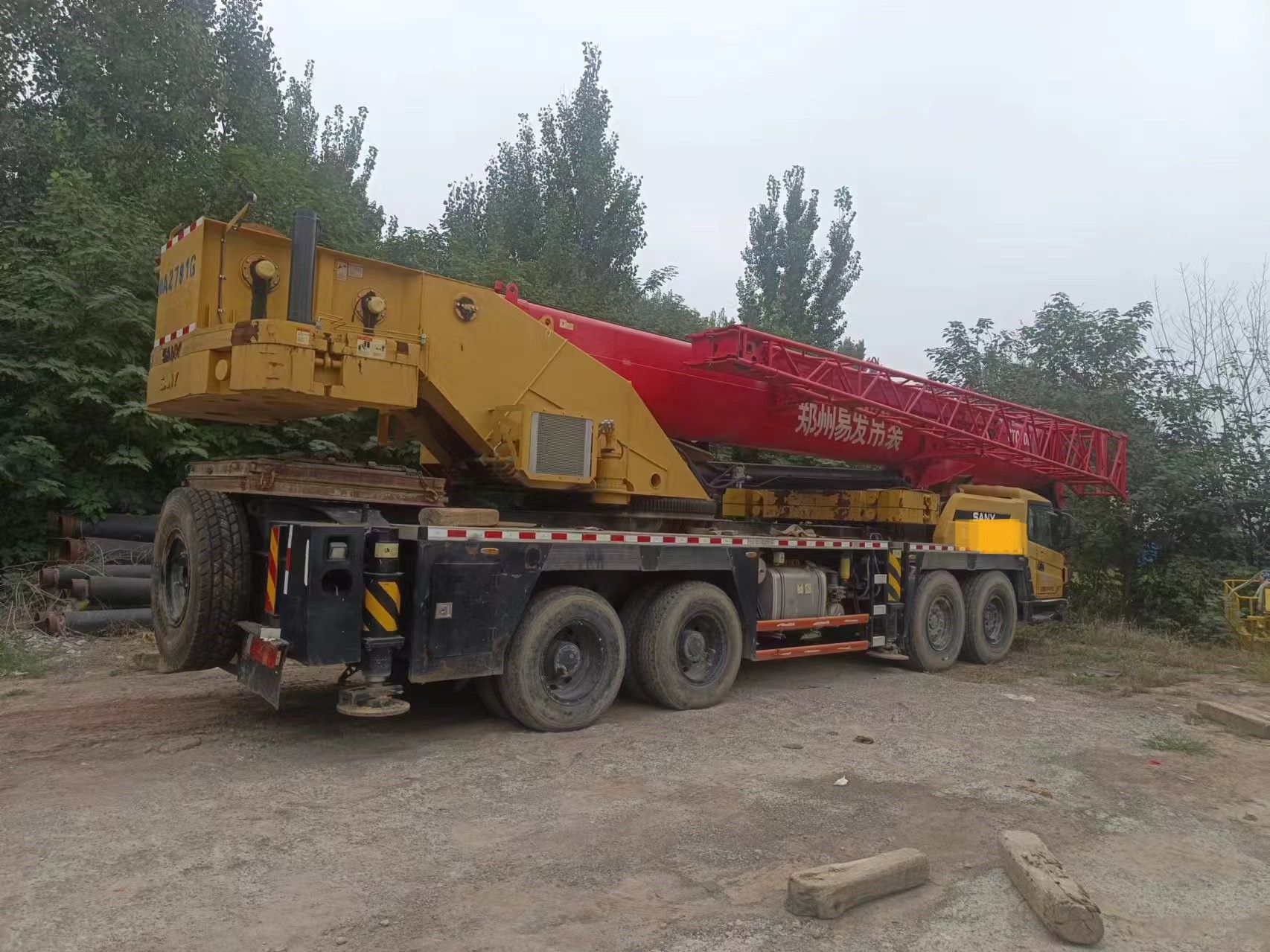 2018 SANY 80 Tons Used Mobile Crane Stock with After-Sales Support