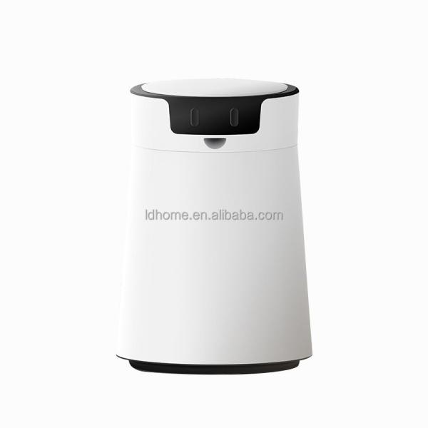 China 13.5L Automatic Self Package Smart Trash Can Self Sealing Rubbish Bin Sensor Induction Smart Waste Bin Hands Free factory