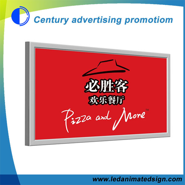China Super slim led light box factory
