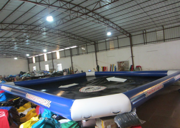 Iinflatable Above Ground Pools For Adults , Blue Large Blow Up Pool 10 X 10m