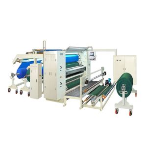 China Manufacturing Plant Eco-friendly Hot Melt Adhesive Fabric Laminating Machine for Blackout Curtain Making factory