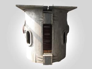 China Medium Frequency Aluminum shell furnace KGPS-3000KW / 5000kg factory