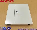 Double Doors Fiber Optic Termination Box / Wallmount Polemount 24 48 72 Core