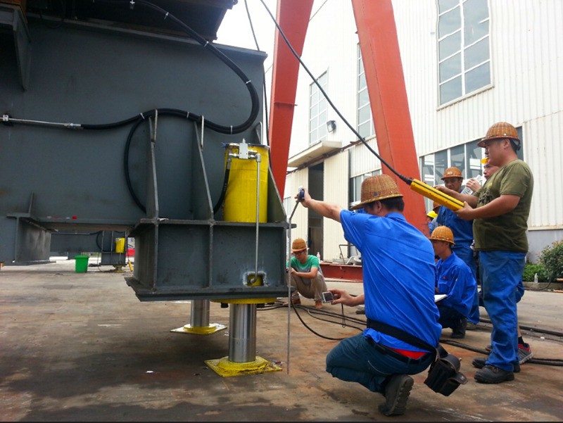 5m/Min Travel Highway Bridge Launching Crane Wire Rope Sling Type