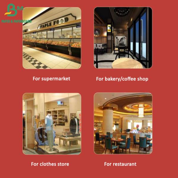 Top Thermal Receipt Paper Rolls 2 1/4" X 50' Thermal Paper 50 Rolls 48gsm 55gsm Jumbo Roll Thermal Paper For ATM And POS Cash Register