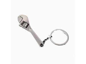 China Metal Mini Tool Bottle Opener Keychain,Promotion gift, innovative mini wrench bottle opener keychain, nickle plating factory