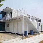 Zontop 20ft 40ft Luxury Two Storey Living Home Prefab Container House Prefabrica