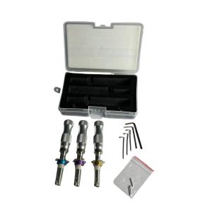 China Stainless Steel Tubular Pick Set 3 Pcs Cross Pick Set For Beginner factory