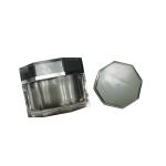 50g 120g 150g 200g Octagonal Shape Acrylic Cream Jar for End Cosmetic Packaging